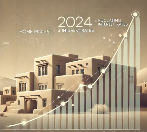 rising home prices and fluctuating interest rates in Santa Fe, NM